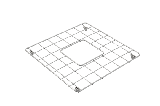 36 Stainless Steel Sink Rack with Soft Rubber Bumpers