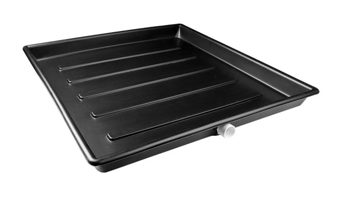 HVAC condensate drain pan