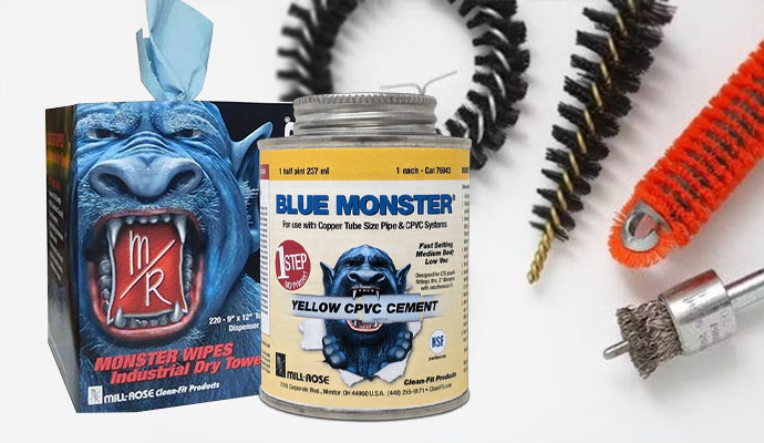 Blue monster CPVC cement Blue monster CPVC cement