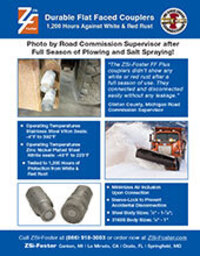 FF Coupler (ISO 16028) for Snow Plows and Salt Trucks