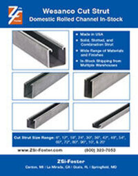 ZSi-Foster Cut Length Strut Catalog